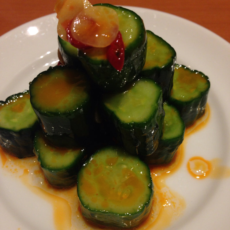 きゅうりの甘辛漬け(鼎泰豐 汐留店 （ディンタイフォン）)