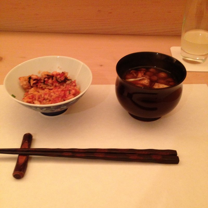 タコ飯　赤だし(瑞木)