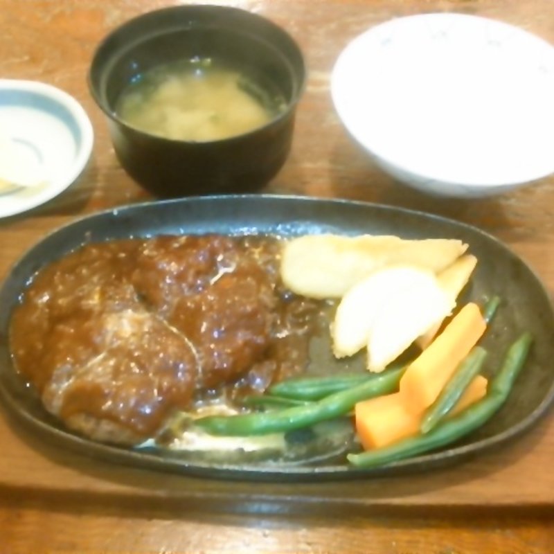 釜焼きハンバーグ定食(とんかつ 美とん さくらい 上大岡店)