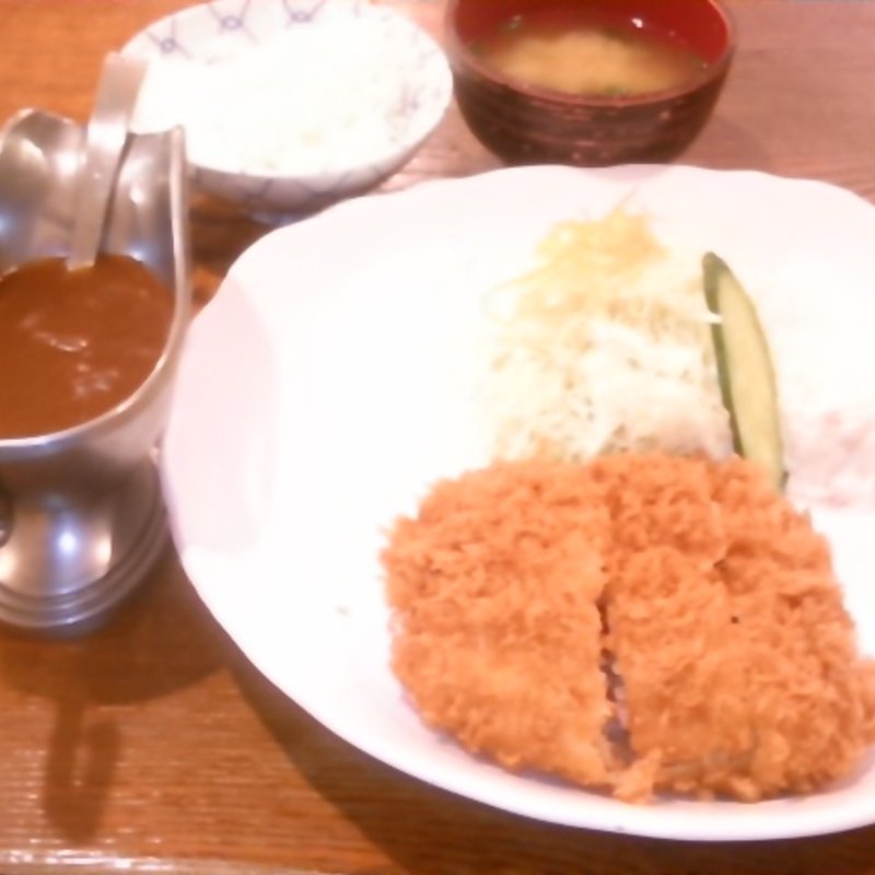 BIG メンチかつ定食(とんかつ 美とん さくらい 上大岡店)
