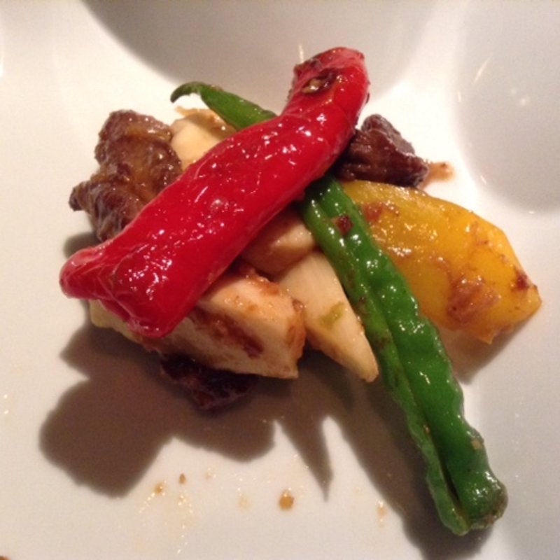 牛フィレ肉のX.O醤ソース炒め(花閒 （かかん）)