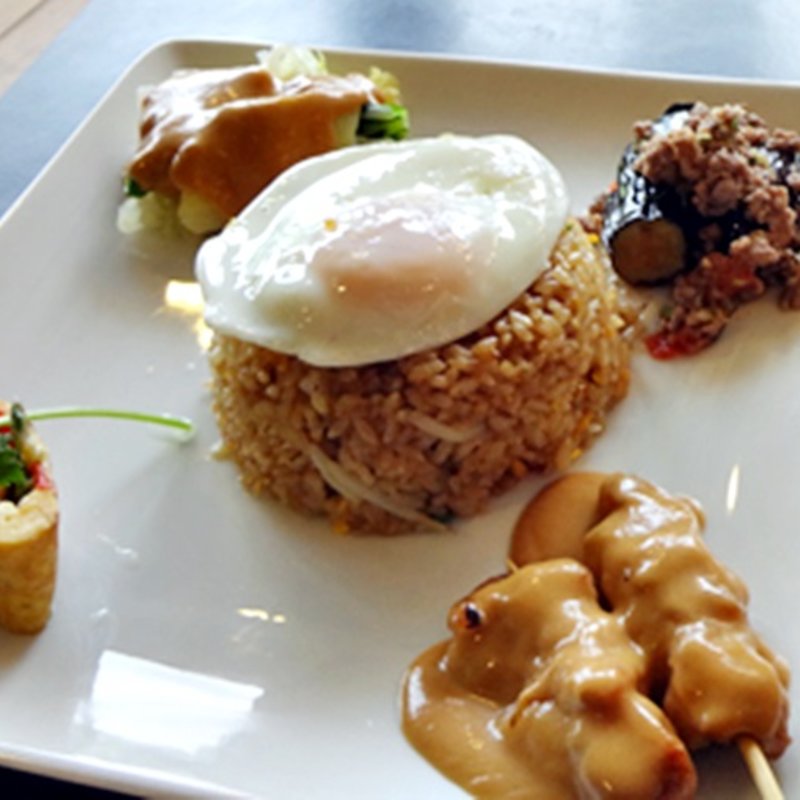 ピリ辛ナシゴレンプレート(GREEN ASIA 六本木ヒルズ店 （グリーン アジア）)