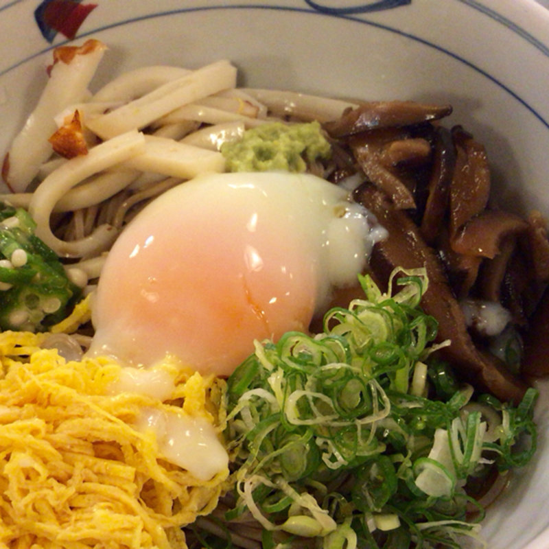 ぶっかけそば(若水(わかみず))