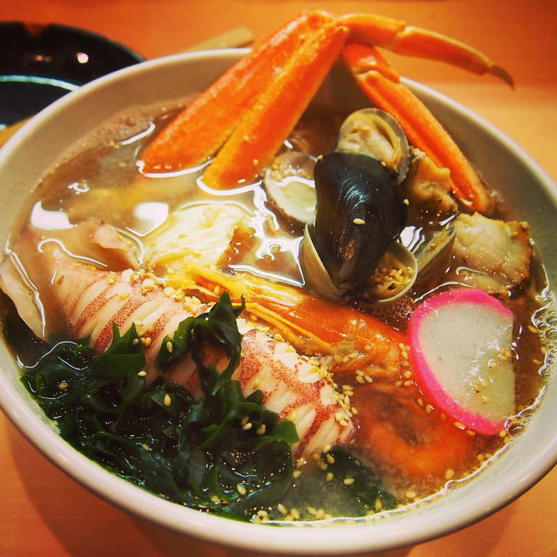 海鮮ラーメン(運河ラーメン 灯)