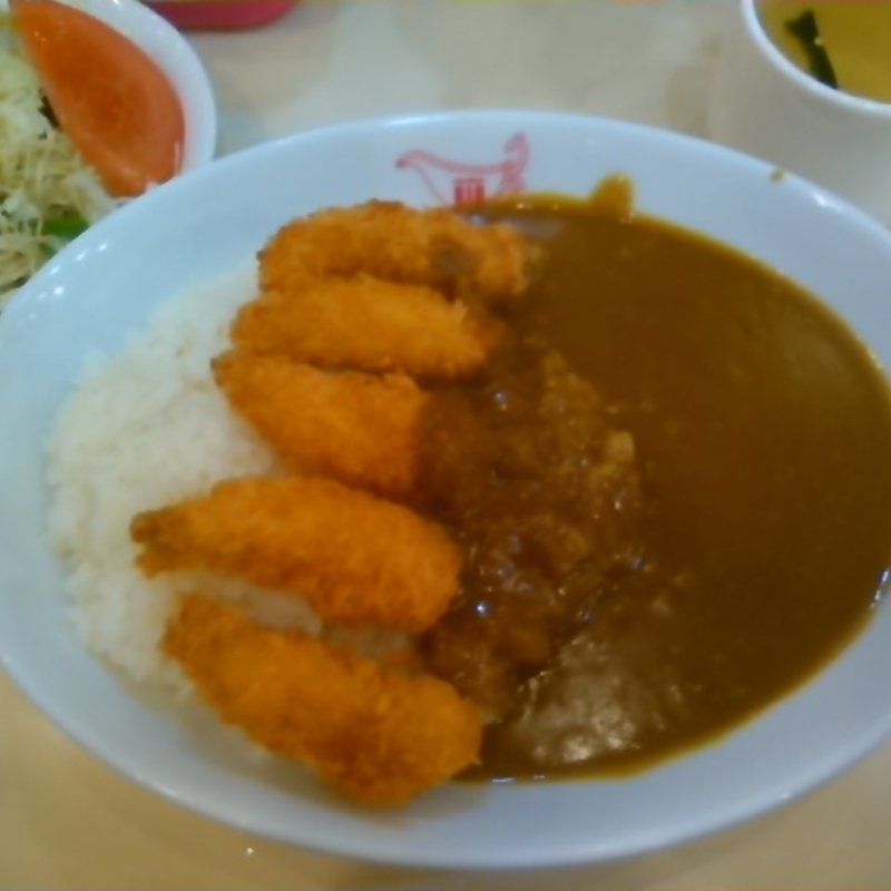 海老フライカレー(カレーハウス リオ 上大岡店)