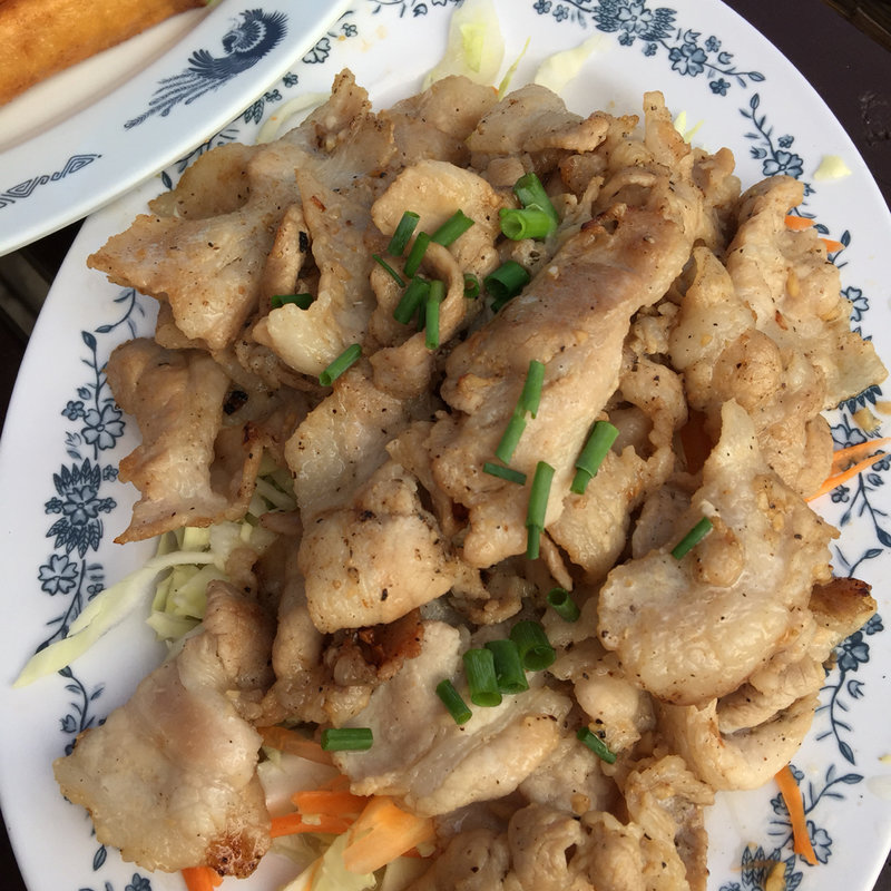 豚肉炒め(タイ村)