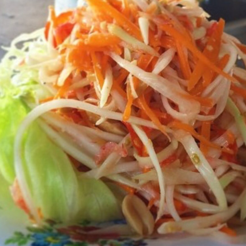 パパイヤサラダ(タイ村)