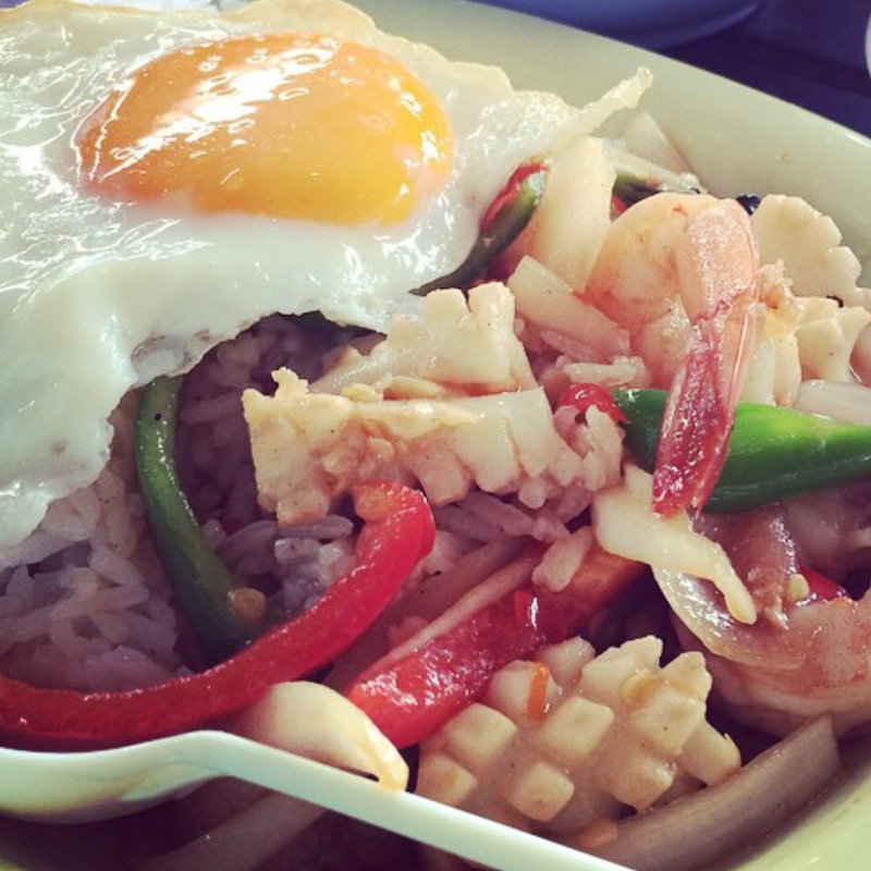 シーフードガパオ(タイ村)