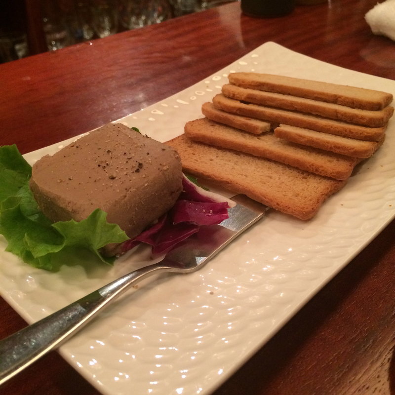 自家製レバーのパテ(ホップデュベル)