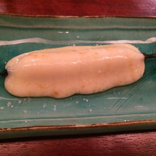 モザレラチーズの串焼き(ホップ デュベル （HopDuvel）)