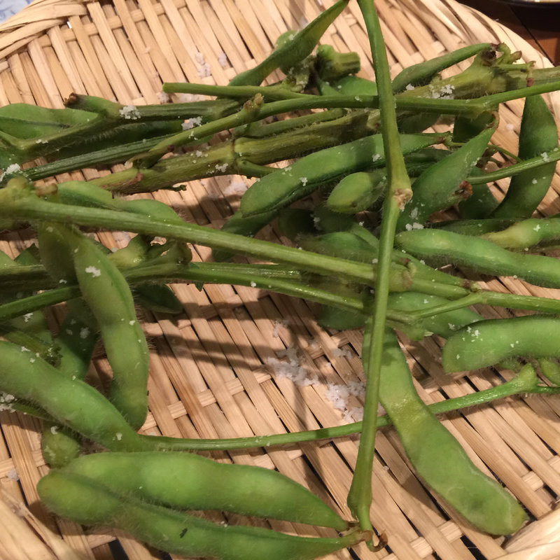 枝付き枝豆(海鮮 鎌倉野菜 まつだ家)