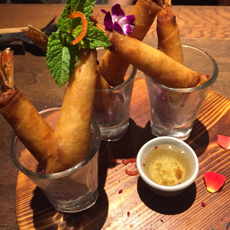 海老春巻き(バーンタイ ASHIYA)