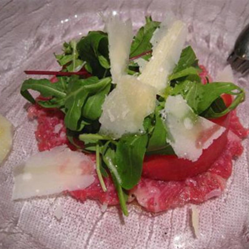 特選A‐4和牛のカルパッチョ(RUBY CAFE SHINAGAWA)