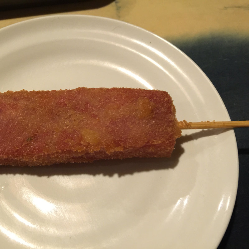 ハムカツ(串揚げと煮込みの店 ほたる)