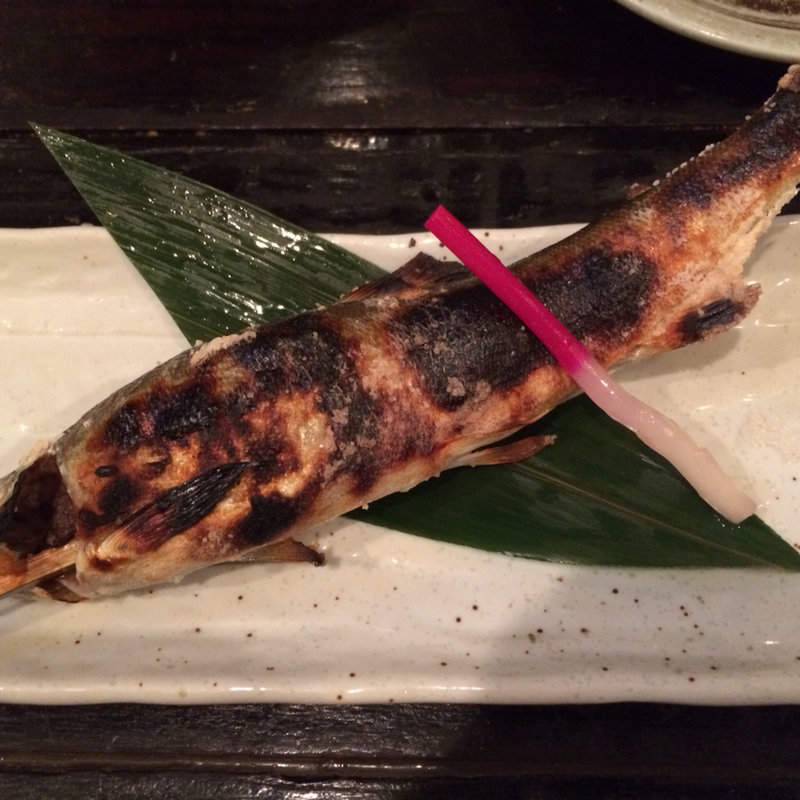 原始焼き鮎(どまん中 )