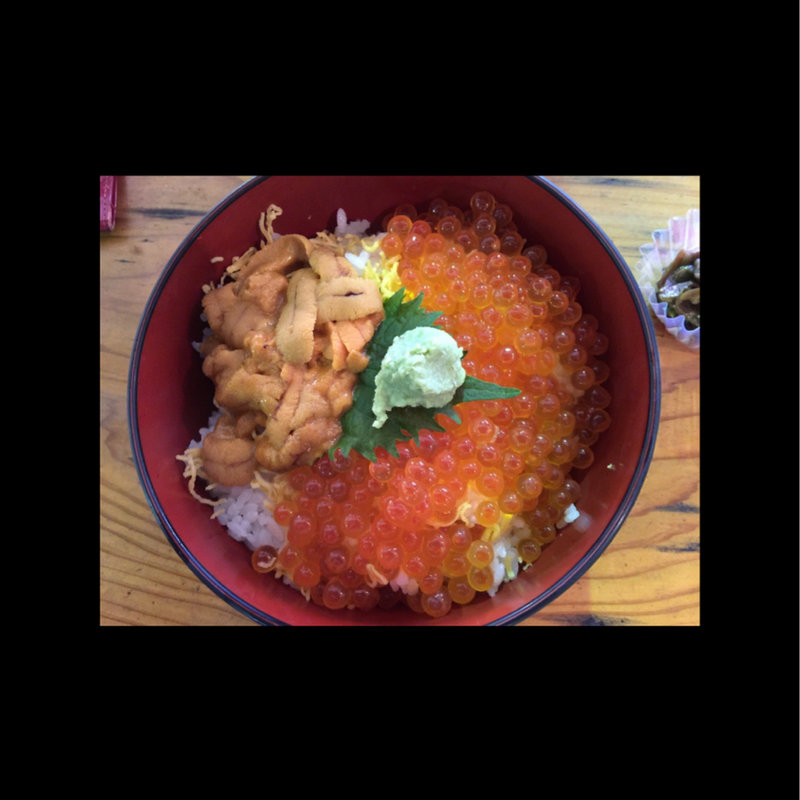 ウニいくら丼(黒潮ダイニング)