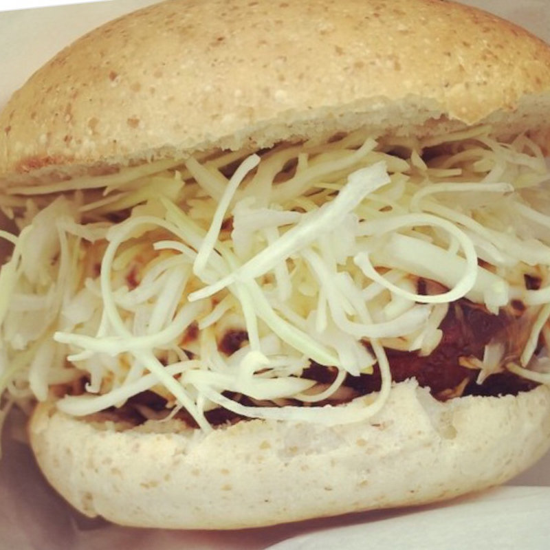 メンチバーガー(豚捨 （ぶたすて）)