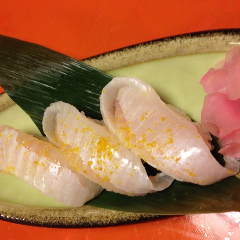 エンガワ握り(やよい寿司)