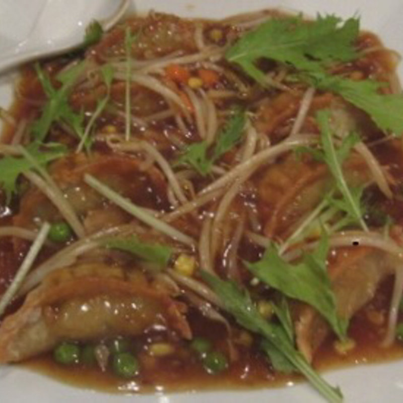 あん掛け揚げ餃子(JAZZ麺 2.7)