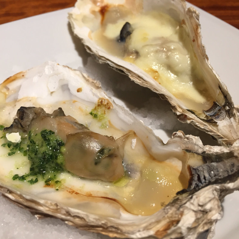 焼き牡蠣2種（コース）(BELON)