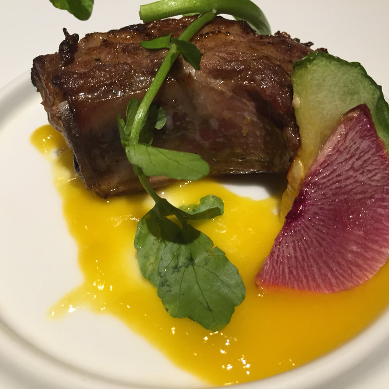 豚のスペアリブグリル（コース）(BELON)