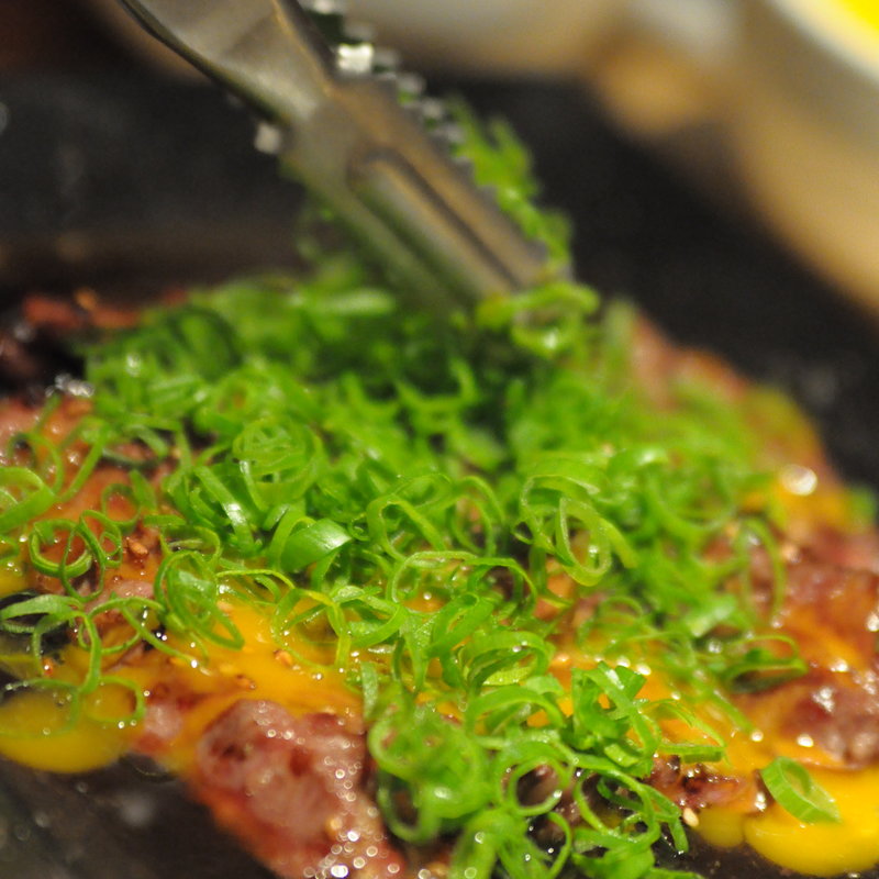 サムギョプサルセット(焼肉酒家 傳々)