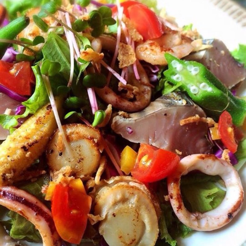 海鮮サラダ(カフェ ド ガモヨン （café de GAMOYON）)