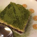 抹茶小豆ティラミス(チャヤマクロビ 日比谷シャンテ店 （CHAYA MACROBI）)