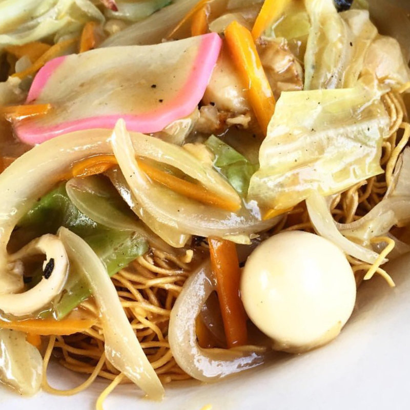 あんかけかた焼きそば(OASIS)