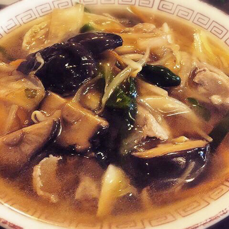 うま煮そば(久慈清商店)