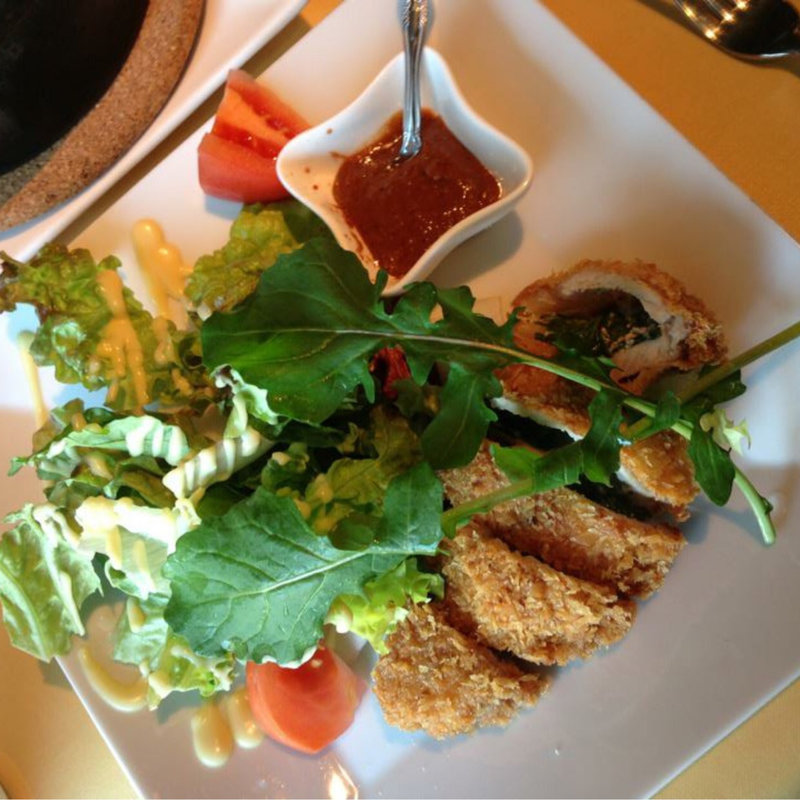 鮪ほほ肉のカツ(クマヤダイニング （Kumaya Dining）)