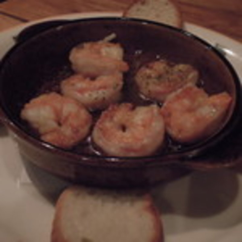 海老のにんにくオイル煮 (さごじょう 古川橋店)