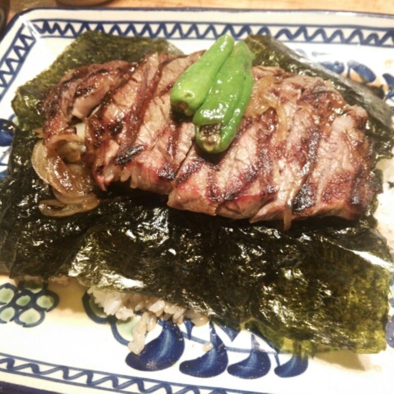 特製　牛ビフテキ丼(菩提樹 （ボダイジュ）)