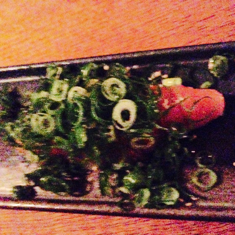 明太子の金ごま油がけ(燗アガリ )