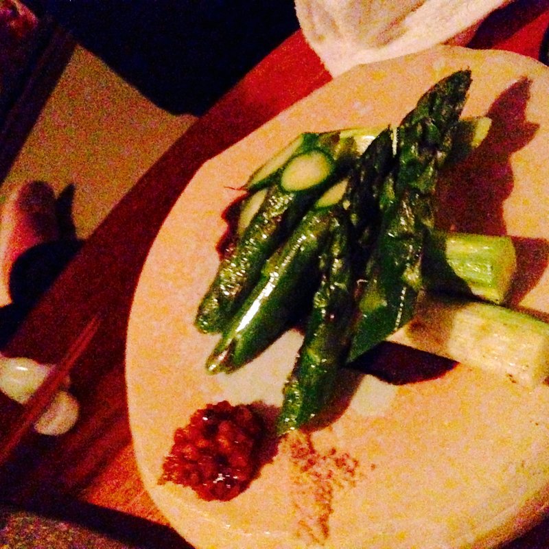 アスパラ焼き(燗アガリ )