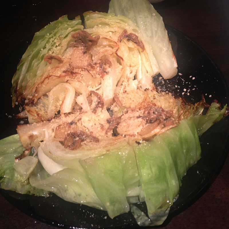 焼きキャベツとアンチョビの温サラダ(TANIYA)