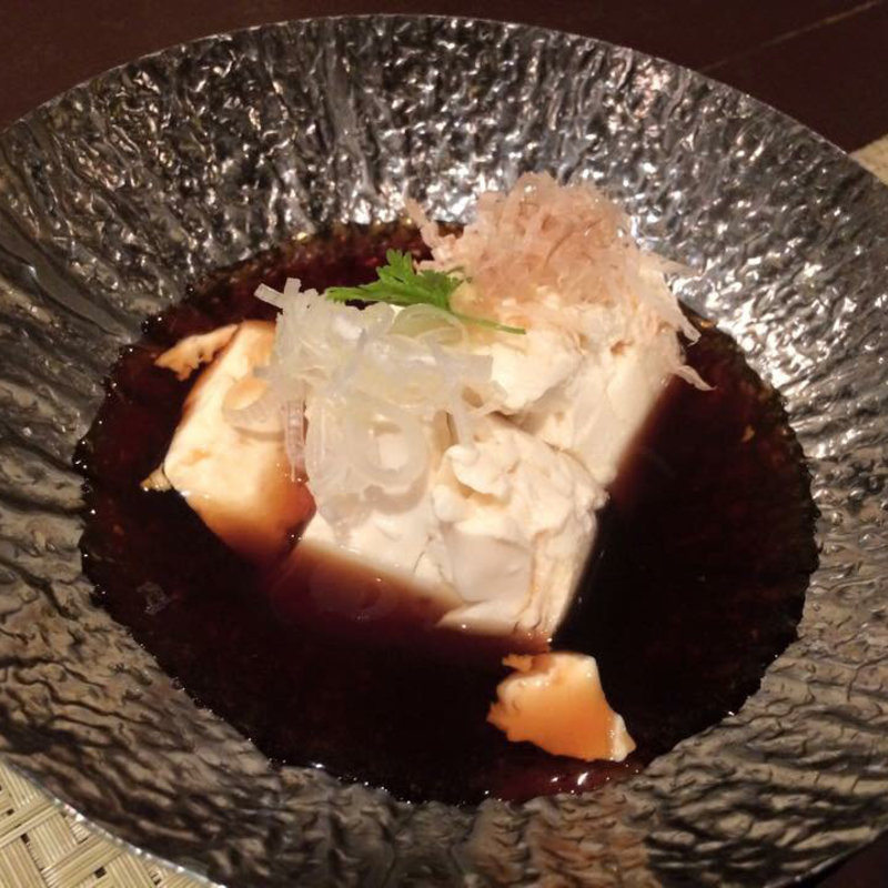 朧豆腐(そば居酒屋るちん心斎橋本店)