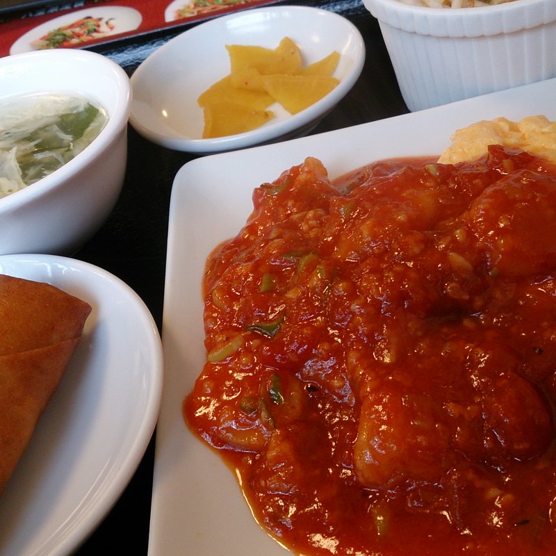 エビチリ定食(福満楼 )