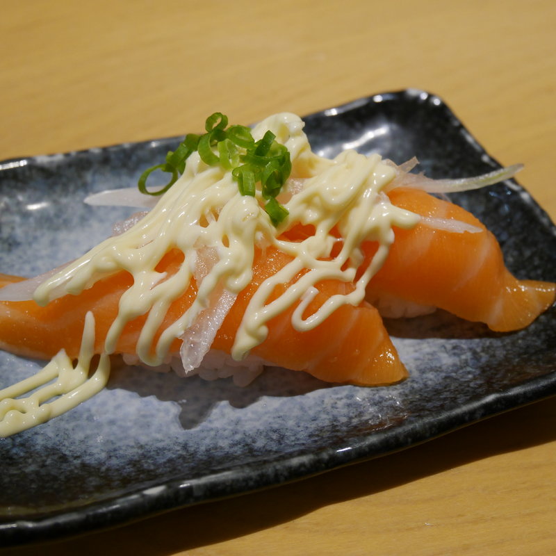 サーモンマヨネーズ(がってん寿司 承知の助 イオンモール羽生店)