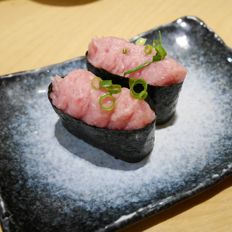 上トロたたき軍艦(がってん寿司 承知の助 イオンモール羽生店)