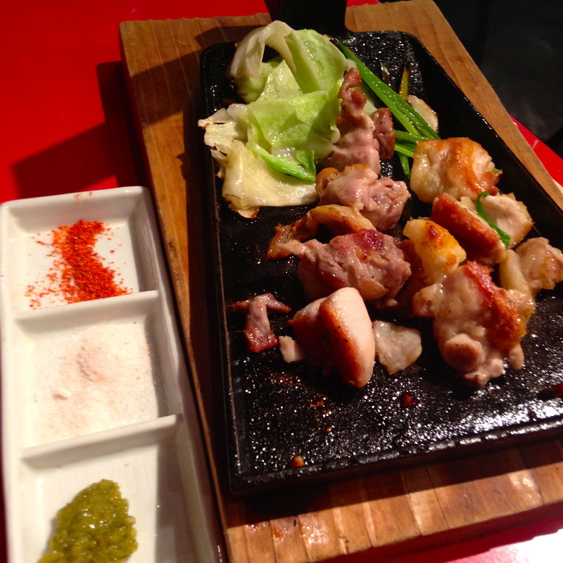 丹波地鶏のくわ焼き(神戸海鮮居酒屋 三ノ宮高架下市場)