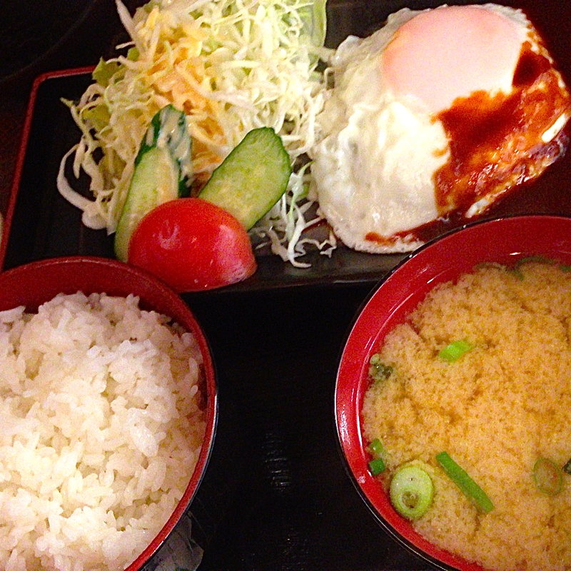 ハンバーグ定食(ビッグマン５)