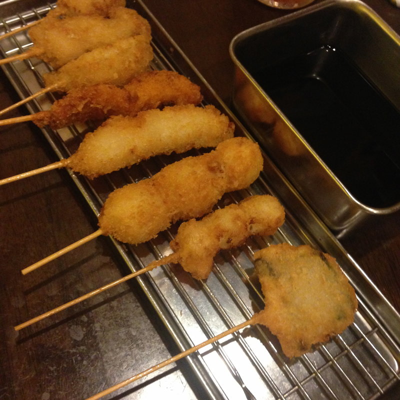 おまかせ串カツ8種盛り合わせ(ええねん)