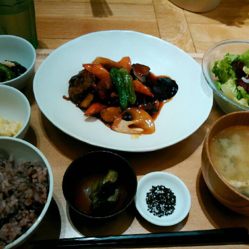 鶏の甘酢炒め(おぼんdeごはん ルミネ北千住店)