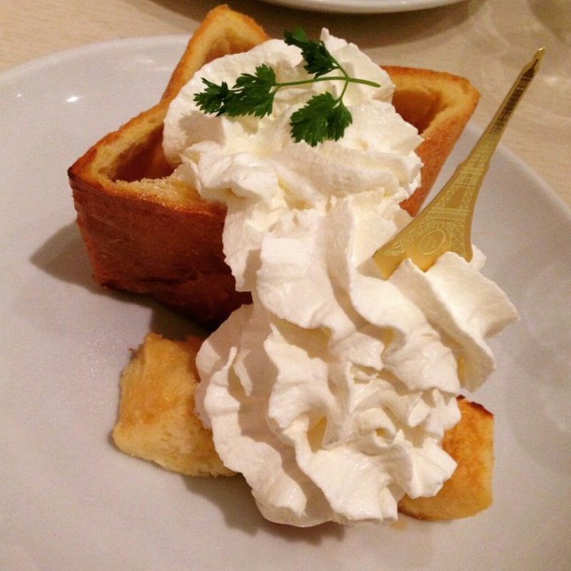 焦がしバターのフレンチトースト(ハグカフェ)