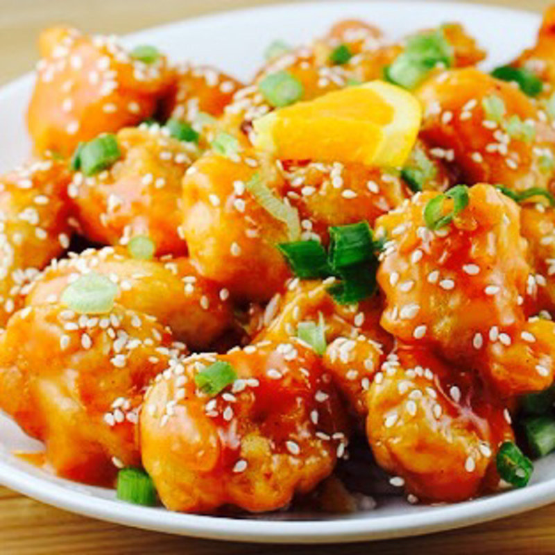 鳥の唐揚げネギ甘だれ(香味)