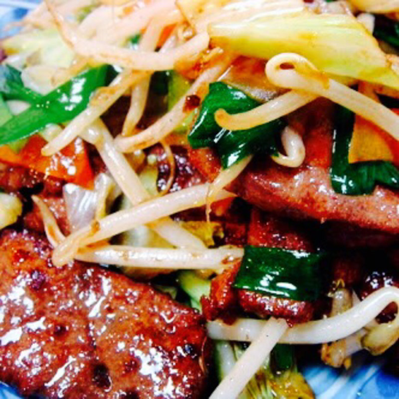 レバー野菜炒め(香味)