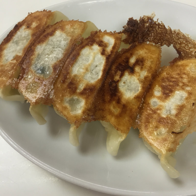 白の焼餃子(佐野サービスエリア（上り線） レストラン )