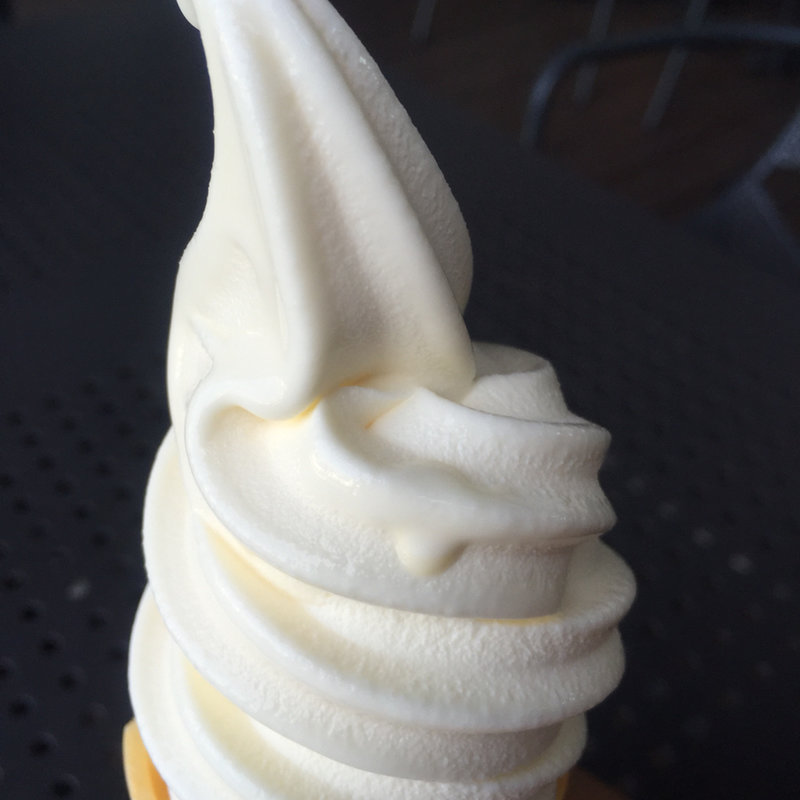 北海道バニラソフトクリーム(ずんだ茶屋)