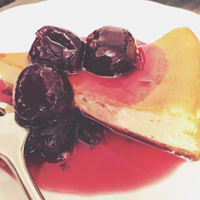 レアチーズケーキ(えの木てい)